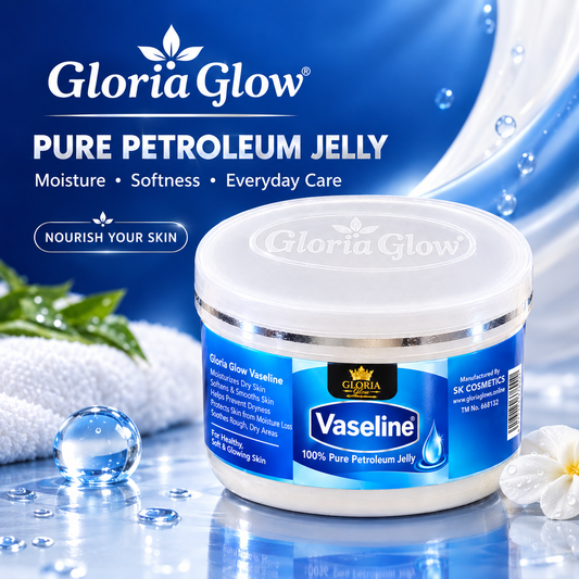 Gloria Glow Vaseline Petroleum Jelly for Dry Skin
